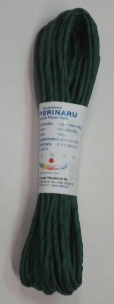 Papiergarn dick dunkelgrün
